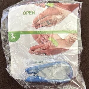 Blue Plastic Bag Opener